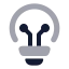 Aiinnovation icon with bulk rounded style