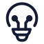 Aiinnovation icon with stroke standard style