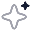 Aimagic icon with twotone rounded style