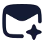 Aimail icon with solid rounded style