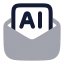 Aimail icon with bulk rounded style