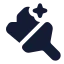 Aipaintbrush icon with solid standard style