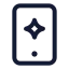Aiphone icon with stroke standard style