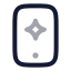 Aiphone icon with twotone rounded style