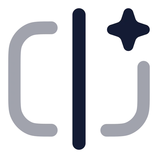 Ai Replace Icon in Bulk Rounded style