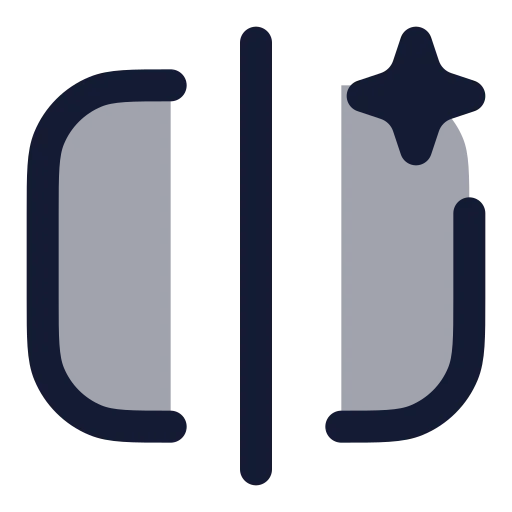 Ai Replace Icon in Duotone Rounded style