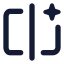 Aireplace icon with solid standard style