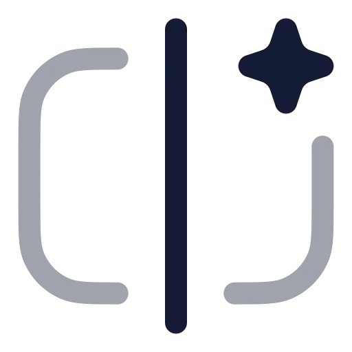 Ai Replace Icon in Twotone Rounded style