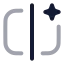 Aireplace icon with twotone rounded style