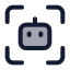 Aiscan icon with duotone standard style