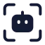 Aiscan icon with solid standard style