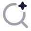Aisearch icon with bulk rounded style