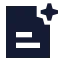 Aisearchlines icon with solid sharp style