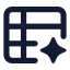 Aisheets icon with solid standard style