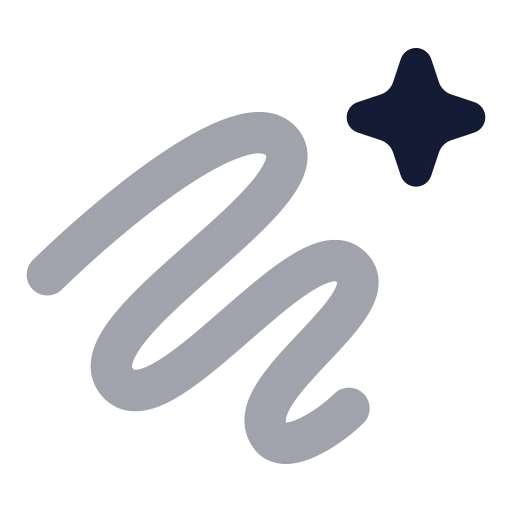 Ai Sketch Icon in Bulk Rounded style