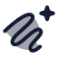 Aisketch icon with duotone standard style