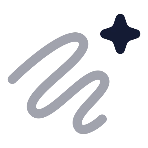 Ai Sketch Icon in Twotone Rounded style