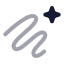 Aisketch icon with twotone rounded style
