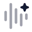 Aispeech icon with bulk rounded style