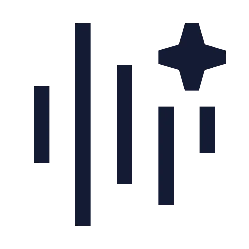 Ai Speech Icon in Stroke Sharp style