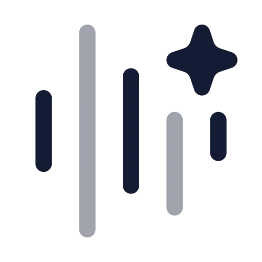 Ai Speech Icon in Twotone Rounded style