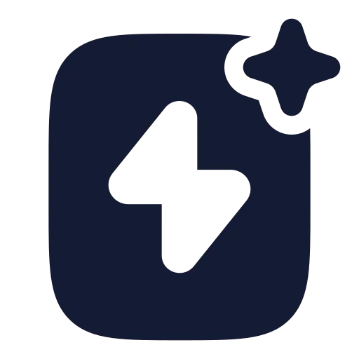 Ai Template Icon in Solid Rounded style