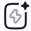 Aitemplate icon with twotone rounded style