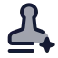 Aiwatermark icon with duotone standard style