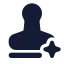 Aiwatermark icon with solid rounded style