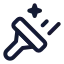 Aiwiper icon with stroke standard style