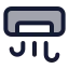 Airvent icon with duotone standard style