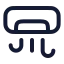 Airvent icon with stroke rounded style