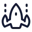 Aircraftgame icon with stroke standard style