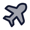 Airplane 01 icon preview