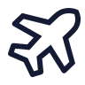 Airplane 01 icon preview