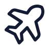 Airplane 01 icon preview
