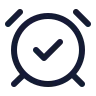Alarm Clock Check icon preview