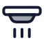 Alarmsmoke icon with duotone rounded style