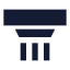 Alarmsmoke icon with solid sharp style