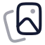 Album icon with twotone rounded style