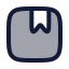 Album icon with duotone rounded style
