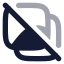 Albumnotfound icon with bulk rounded style