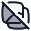 Albumnotfound icon with duotone rounded style