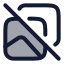 Albumnotfound icon with duotone rounded style