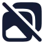 Albumnotfound icon with solid rounded style