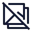 Albumnotfound icon with stroke sharp style
