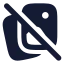 Albumnotfound icon with solid rounded style