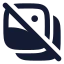 Albumnotfound icon with solid rounded style