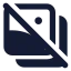 Albumnotfound icon with solid standard style