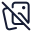 Albumnotfound icon with stroke standard style
